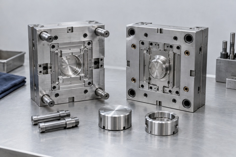 Precision molds and metal components
