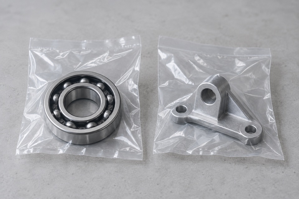 Protective bags for vehicle parts